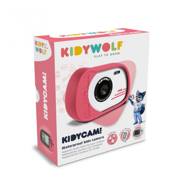 KIDYWOLF vandeniui atsparus skaitmeninis fotoaparatas, KIDYCAM-PI