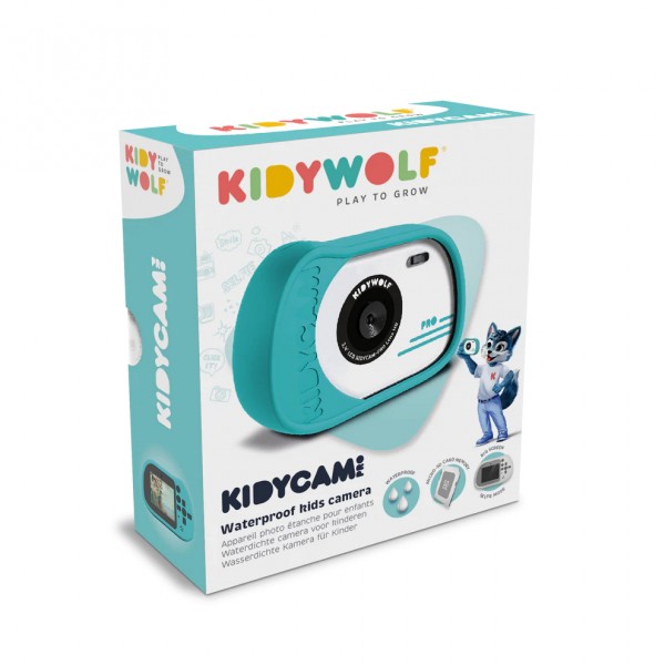 KIDYWOLF vandeniui atsparus skaitmeninis fotoaparatas, KIDYCAM-CY