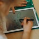 KIDYWOLF piešimo planšetė Animals Around The World, KIDYDRAW-MINI-AAW