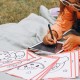 KIDYWOLF piešimo planšetė Kawai, KIDYDRAW-MINI-KAW